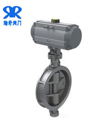 硬密封對夾氣動<a href='http://m.tangguohezi.cn/Product/diefa/' target='_blank'>蝶閥</a>